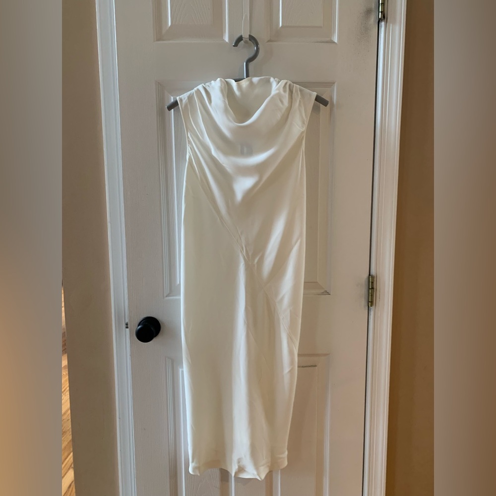Rick Owens white dress size 6. Never worn. Tags still on.